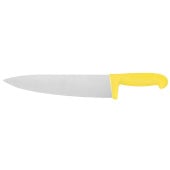 Yellow Colour Coded Chefs Knife 24cm