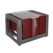 Kopa Hibachi Japanese BBQ Charcoal Grill Red