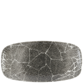 Churchill Studio Prints Kintsugi Reverse Quartz Chefs Oblong Plate 29.8 x 15.3cm/11.75 x 6" (Pack of 12)