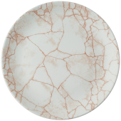 Churchill Studio Prints Kintsugi Coral Evolve Coupe Plate 26cm/10.25" (Pack of 12)