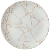 Churchill Studio Prints Kintsugi Coral Evolve Coupe Plate 16.5cm/8.67" (Pack of 12)