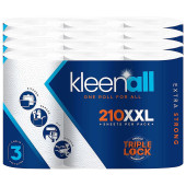 Kleenall 3 Ply XXL Ultra Towel Kitchen Rolls (Pack of 12)