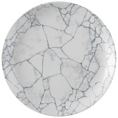 Churchill Studio Prints Kintsugi Pearl Grey Evolve Coupe Plate 28.8cm/11.25" (Pack of 12)