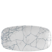 Churchill Studio Prints Kintsugi Pearl Grey Chefs’ Oblong Plate 30 x 15.3cm/11.75 x 6" (Pack of 12)