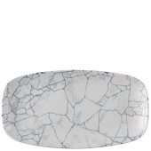 Churchill Studio Prints Kintsugi Pearl Grey Chefs’ Oblong Plate 35.5 x 18.9cm/13.875 x 7.375" (Pack of 6)