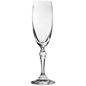 Filigree Crystal Etched Champagne Flutes 170ml/6oz (Pack of 24)