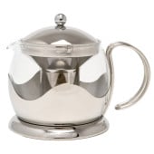La Cafetière Izmir Steel Glass Infuser Teapot 1Litre/35oz