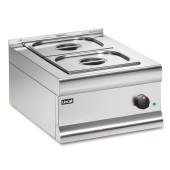 Lincat BM4A Silverlink 600 Bain Marie Dry Heat + 2x 1/2 GN 150mm Pans