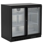 Blizzard Low Height Bottle Cooler 185L 2 Door (Sliding)