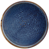 Terra Porcelain Aqua Blue Low Presentation Plate 18cm/7" (Pack of 6)