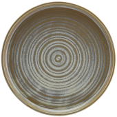 Terra Porcelain Matt Grey Low Presentation Plate 21cm/8.3" (Pack of 6) 
