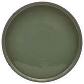 Kava Porcelain Green Presentation Plate 25cm/10" (Pack of 6)