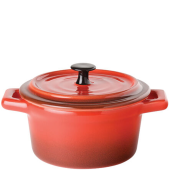 Flame Stoneware Casserole Dish 10cm/4" 260ml/9oz (Pack of 6)