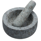 MasterClass Granite Mortar & Pestle 12 x 6.5cm/4.7" x 2.5"