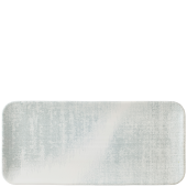 Dudson Makers Jute Grey Coupe Platter 35x15.8cm/13.75x6.25" - Overhead