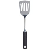 MasterClass Soft-Grip Stainless Steel Slotted Turner