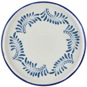 Dudson Harvest Mediterranean Blue Walled Plate 26cm/10.25" (Pack of 6)