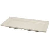 White Melamine Platter GN 1/3 Size 32X17.5cm