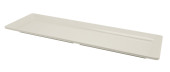 White Melamine Platter GN 2/4 Size 53 x 17.5cm