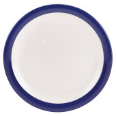 GenWare Melamine Blue Band Plate 16cm/6.25" (Pack of 12)