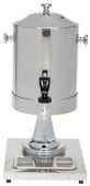 Genware Stainless Steel Milk Dispenser With Ice Chamber 6 Litre