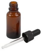 Glass Dropper Bottle for Cocktails and Drinks 20ml (Pack of 12)