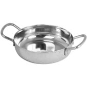 Stainless Steel Mini Deep Pan with Handles 12.5cm