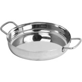Stainless Steel Mini Deep Pan with Handles 18cm