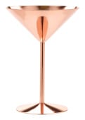 Copper Martini Cocktail Glass 240ml / 8.5oz