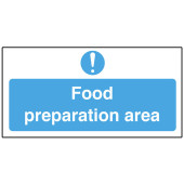 Catering Sign - Food Preparation Area