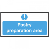 Catering Sign - Pastry Preparation Area