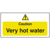 Catering Sign - Caution Hot Water