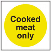 Catering Sign - Cooked Meats Only