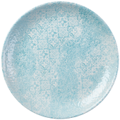 Churchill Med Tiles Aquamarine Evolve Coupe Plate 21.7cm/8.34" (Pack of 12)