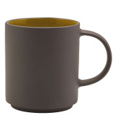 Kava Porcelain Yellow Mug 270ml/9oz (Pack of 6)