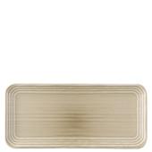 Dudson Harvest Norse Linen Coupe Platter 13.75 x 6.25 Inch (Pack of 6)