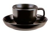 Costa Verde Nordika Black Saucer 12cm (Pack of 12)