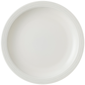 Dudson Harvest Norse White Nova Plate 25.4cm/10" - Overhead