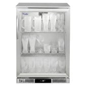 Prodis Glass Froster Stainless Steel Glass Door 126 Litre