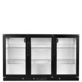 Prodis Low Energy Back Bar Bottle Cooler Beer Fridge Triple Hinged Door 300 Litre