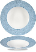 Isla Spinwash Ocean Blue Wide Rim Bowl 28cm