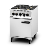 Lincat OG8001 Opus 800 Gas Free-standing Oven Range 4 Burners