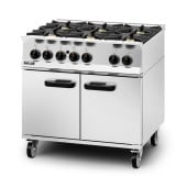 Lincat OG8002 Opus 800 Gas Free-standing Oven Range 6 Burners