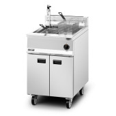 Lincat OG8107/OP Opus 800 Gas Free-standing Single Tank Fryer with Pumped Filtration 2 Baskets