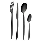 Eternum Orca Matt Black Cutlery