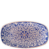 Pioli Oriental Oval Deep Plate 25cm/10" (Pack of 6)