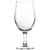Draft Toughened Stemmed Beer Glasses 290ml/10oz CE/UKCA Half Pint Nucleated (Pack of 12)