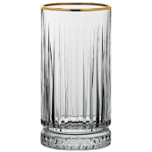 Elysia Highball Glasses 450ml/15oz Gold Rim (Pack of 12)