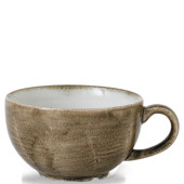 Churchill Stonecast Patina Antique Taupe Cappuccino Cup 8Oz (Pack of 12)