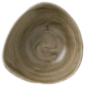 Stonecast Patina Antique Taupe Lotus Bowl 7 Inch